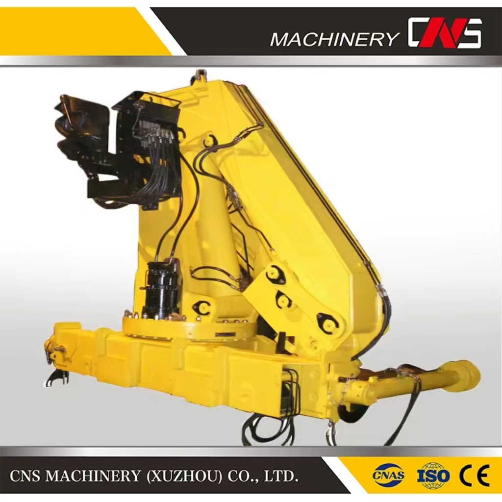 China Hydraulic Knuckle Boom Crane for Light Cargo Truck 5 Ton Vehicle Crane Folding Arm Truck Mounted Crane