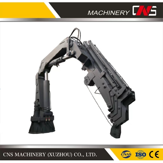 Marine Crane Articulated Arm with Hydraulic Station 6.3 Ton Knuckle Boom Folding Arm Ship Marine Crane