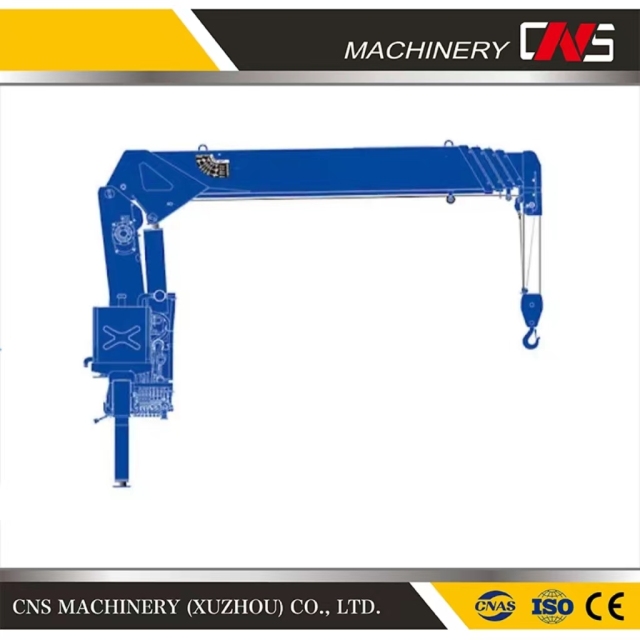 Hot Sale Stiffing Boom Truck Mounted Crane Lifting Equipment 8 Ton Telescopic Crane Factory Price for Sale