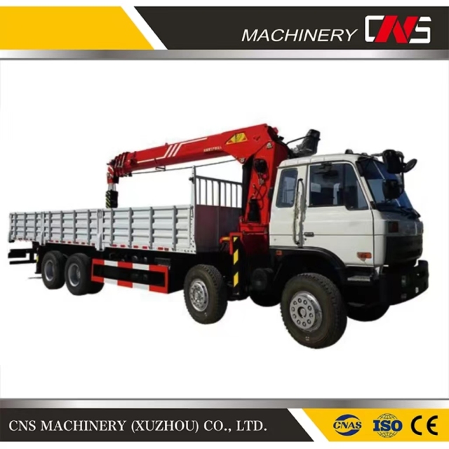 Hot Sale Stiffing Boom Truck Mounted Crane Lifting Equipment 8 Ton Telescopic Crane Factory Price for Sale