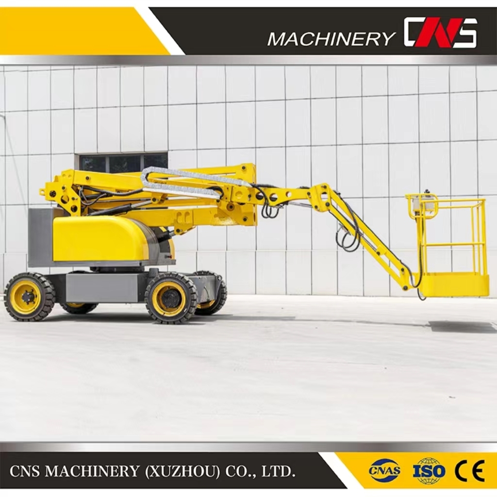 Factory Price Articulated 10-20m Arm Rotate 360 Degree Boom Lift Hydraulic Aerial Work Platform with High Quality