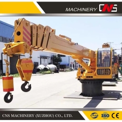 Boat Marine Crane 16 Tons of Large Hydraulic Telescopic Shipborne Crane to Lift Oyster Marine Fish Equipment