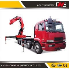 High Quality Folding Arm Truck Mounted Crane Industrial Knuckle Boom Crane Lifting Equipment Truck Crane 25 Ton for Sale