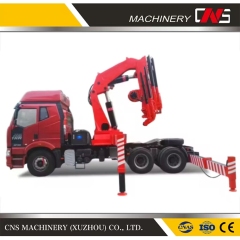 China High Quality Hot Sale Hydraulic Truck Mounted Crane Folding Boom Jib Crane 25 Ton Truck Cranes
