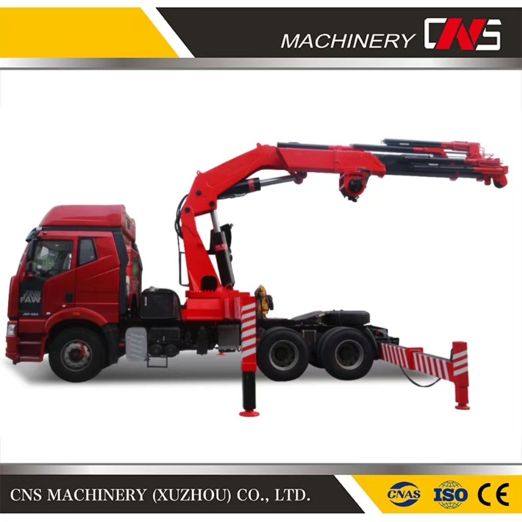 China High Quality Hot Sale Hydraulic Truck Mounted Crane Folding Boom Jib Crane 25 Ton Truck Cranes