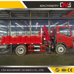 China Brand Construction Lifting Crane Machine Price 4 Ton Knuckle Boom New Truck Crane Hydraulic Folding Arm Truck Mounted Crane with Quality Guarantee