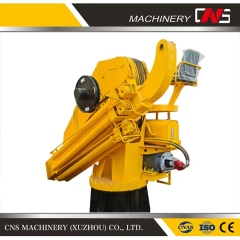10 Ton Hydraulic Marine Jib Crane Marine Telescopic Boom Ship Deck Crane Marine Folding Arm Crane