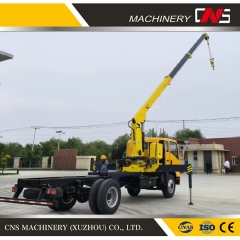 Hot Selling China Brand Wrecker Towing Truck with Crane 5 Ton Trailer Truck Mounted Crane with Factory Great Price