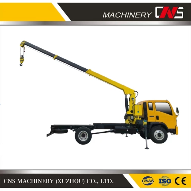 Hot Selling China Brand Wrecker Towing Truck with Crane 5 Ton Trailer Truck Mounted Crane with Factory Great Price
