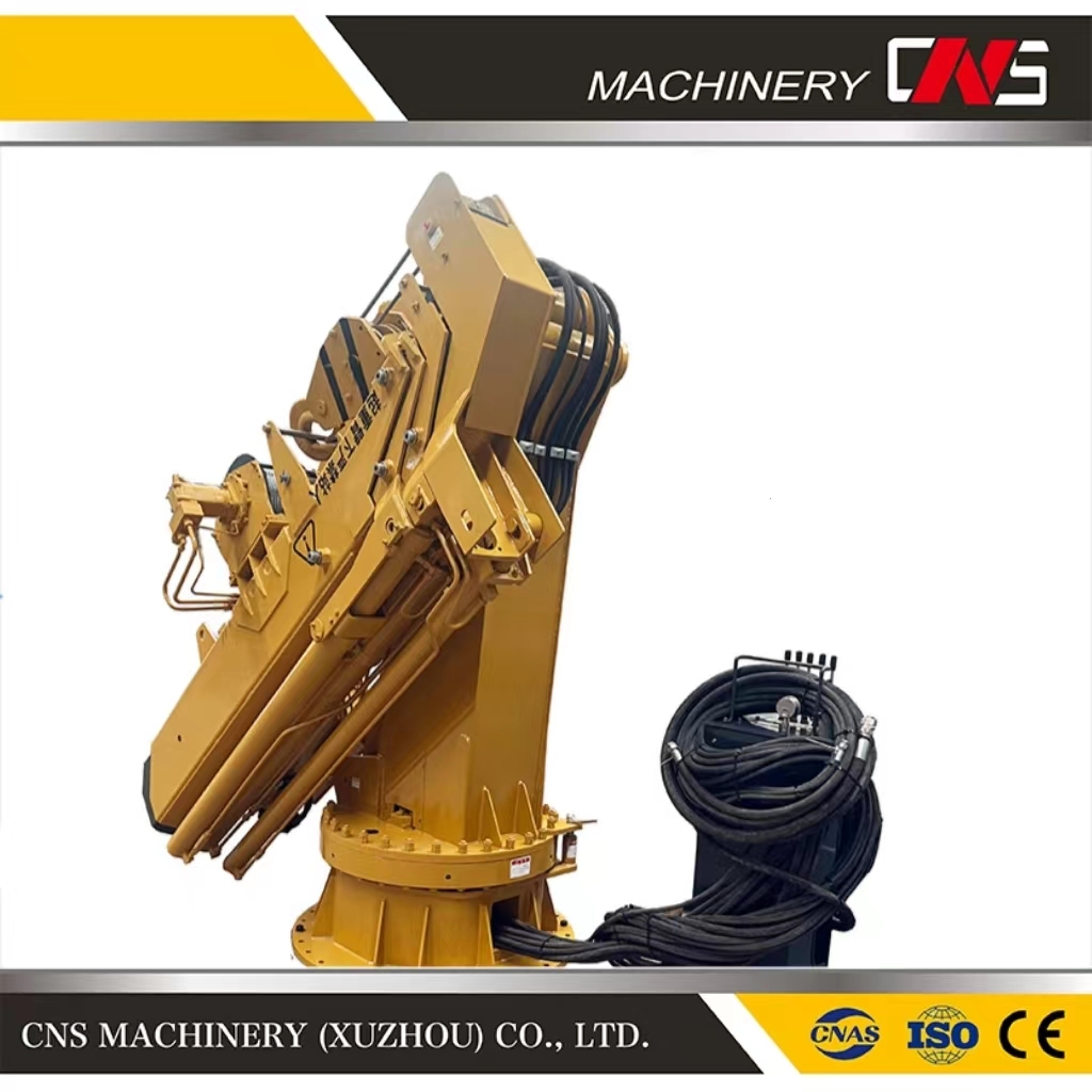 Cns Marine Crane Used on Ship Knuckle Boom Deck Marine Shipyard Port Crane Hydraulic Deck Cranes