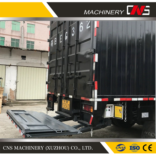 Customized Truck Tail Plate Truck Tailboard China Hydraulic Cylinder Truck Tail Lift Tailboard with Push Button Control Box