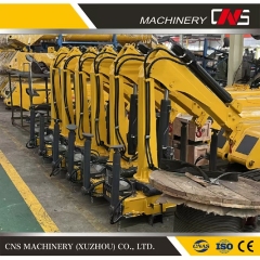 Construction Machinery Mobile Crane Price Folding Arm Cargo Truck Crane 1 Ton Hydraulic Knuckle Boom Truck Mounted Crane