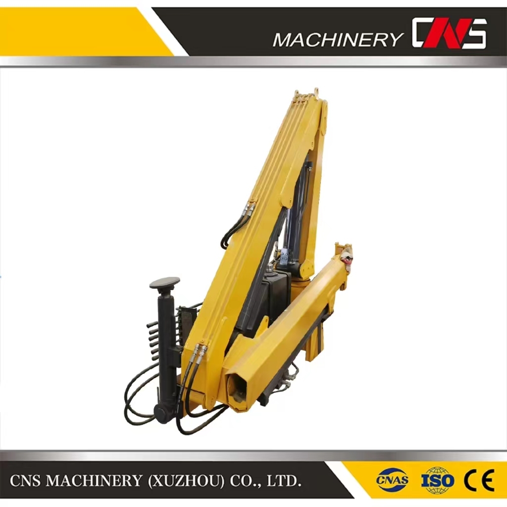 China Brand New Mobile Truck Mounted Crane Knuckle Boom Crane Lifting Equipment 2 Ton Folding Arm Crane with Cheap Price