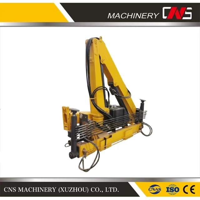 Folding Arm Cargo Crane 2 Ton Pickup Truck Crane Lifting Equipment Hydraulic Articulated Knuckle Boom Truck Mounted Crane