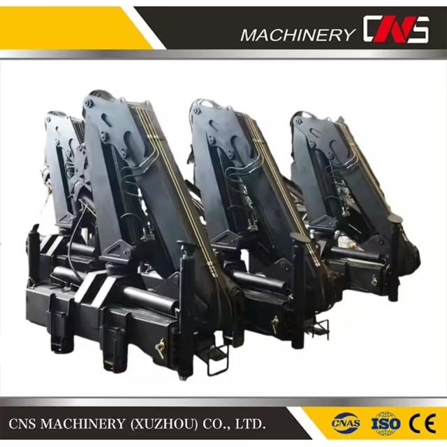 Cheap Price Hydraulic 5 Ton Folding Arm Truck Mounted Crane High Quality Knuckle Boom Lifting Truck Crane for Sale