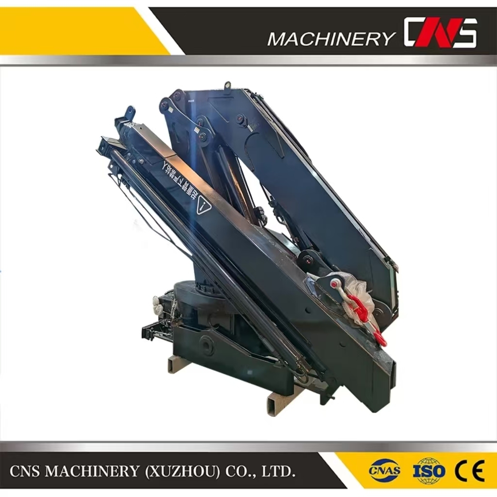 Cns High Quality 10 Ton Knuckle Boom Lorry Cargo Truck with Crane Articulated Arm Lifting Crane Mobile Truck Mounted Crane
