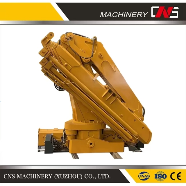 Hot Sale Cns 10 Ton Lifting Knuckle Boom Truck Mounted Crane Folding Arm Hydraulic Mobile Crane Manufacturer for Construction