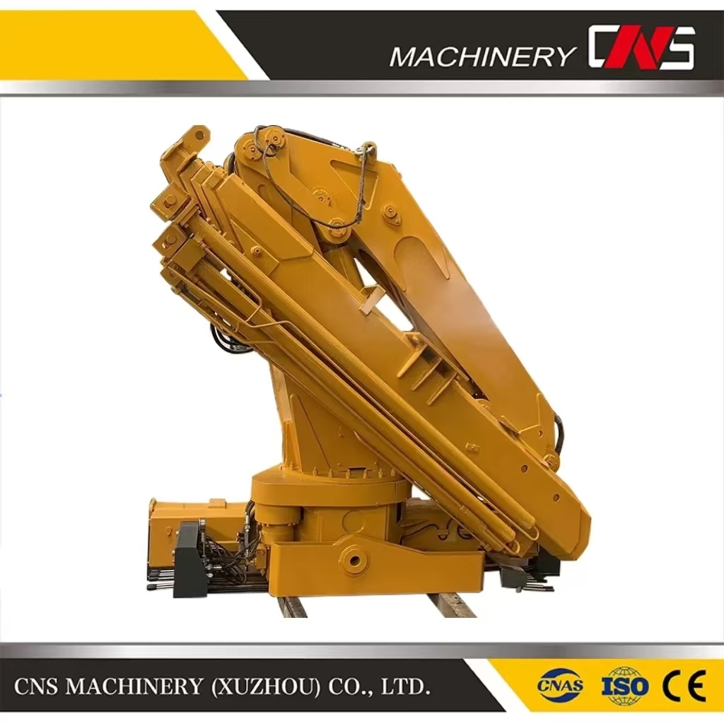 Chinese Mobile Mini Knuckle Boom Crane 10 Ton Hydraulic Small Truck Mounted Crane Lifting Construction Crane Cheap Price for Sale