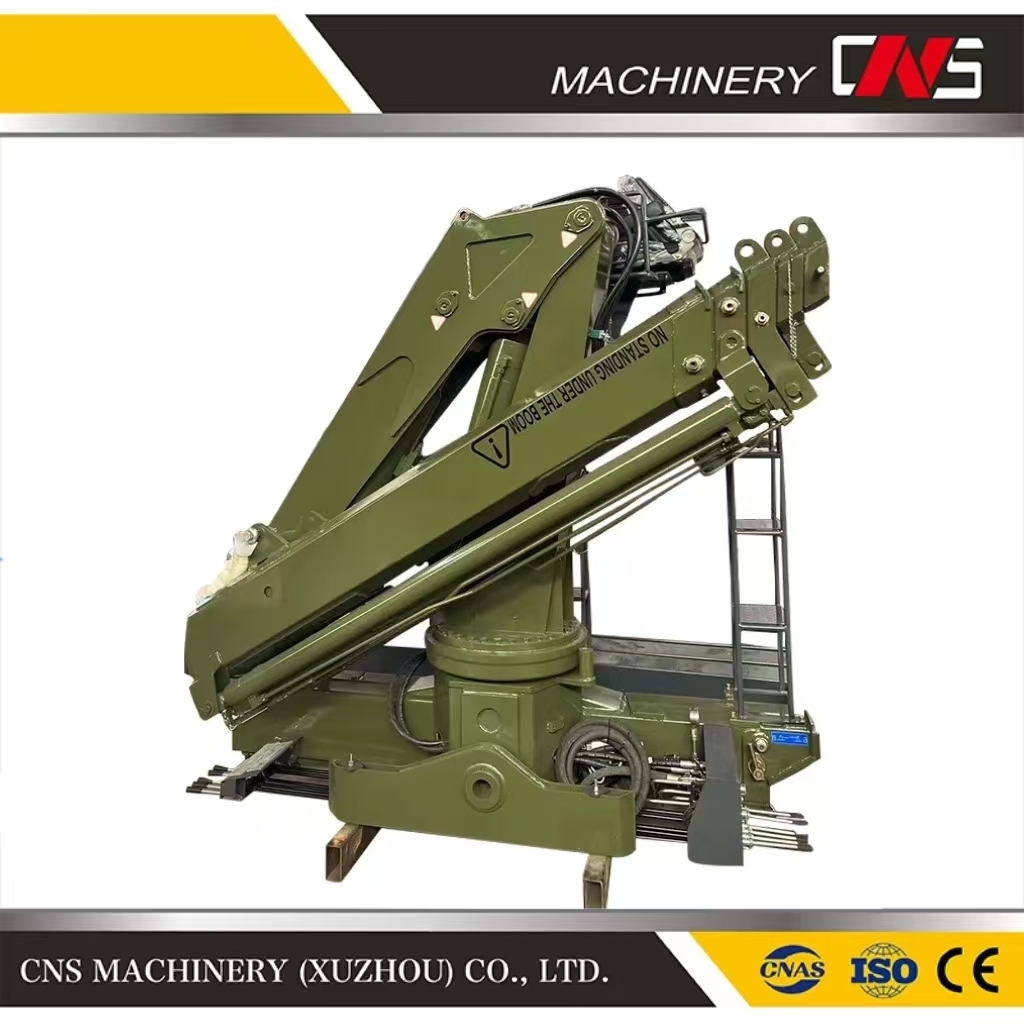Cns High Quality 10 Ton Knuckle Boom Lorry Cargo Truck with Crane Articulated Arm Lifting Crane Mobile Truck Mounted Crane
