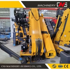 Cns 12 Ton Folding Arm New Truck Mounted Crane with 13 Meters Outriggers Knuckle Boom Construction Lifting Equipment on Sale