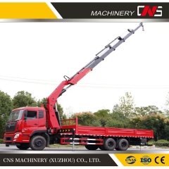 Cns Official Hot Sale 25 Ton Mobile Crane Factory Price Hydraulic Knuckle Boom Truck-Mounted Cargo Folding Arms Crane