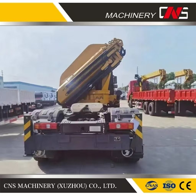 China Manufacturer Hydraulic 16 Ton Folding Arm Crane Flatbed Truck Mounted Knuckle Boom Construction New Truck Crane