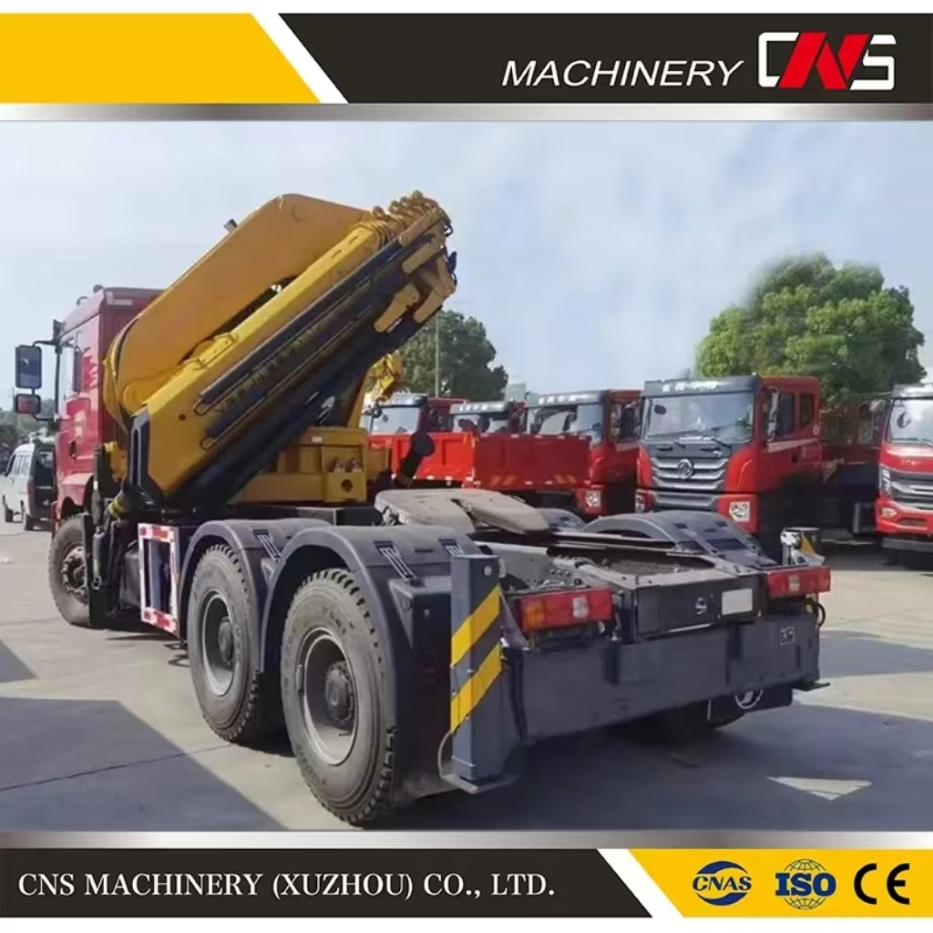 Factory Customize 6X4 16 Ton Knuckle Boom Tow Bed Hydraulic Truck Mounted Crane Folding Arm Lifting Crane