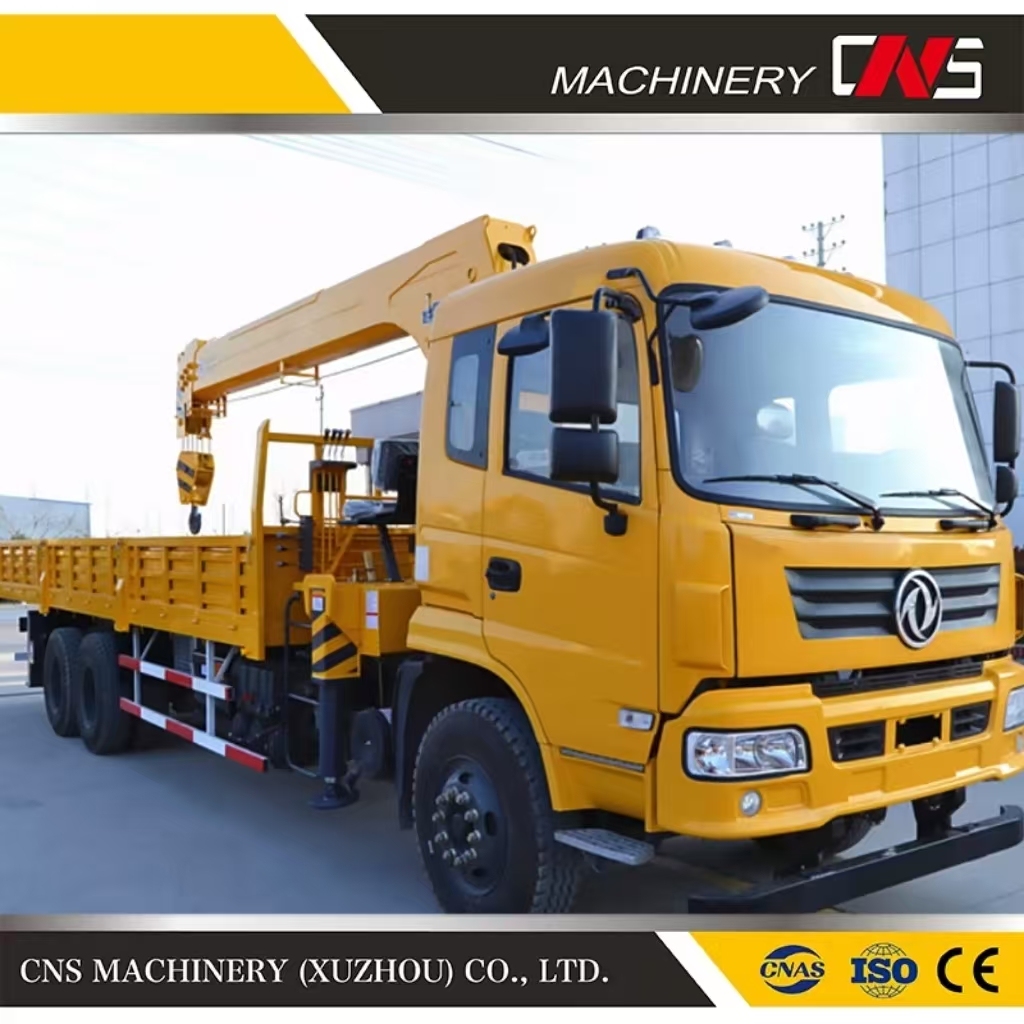 Professional Construction Machinery 16 Ton Stiff Boom Lifting Crane Telescopic Boom Truck Mounted Crane with Cheap Price