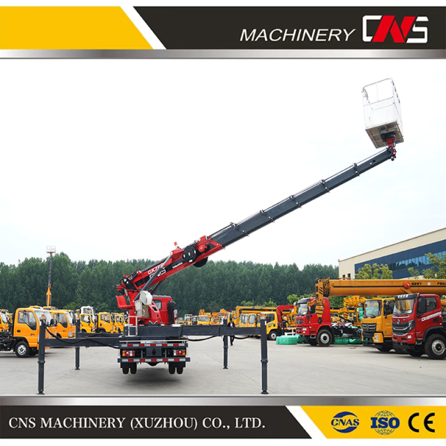 Factory Direct Sale Gk20 Telescopic Boom Multifunctional Aerial Work Platform High-Altitude Operation Truck