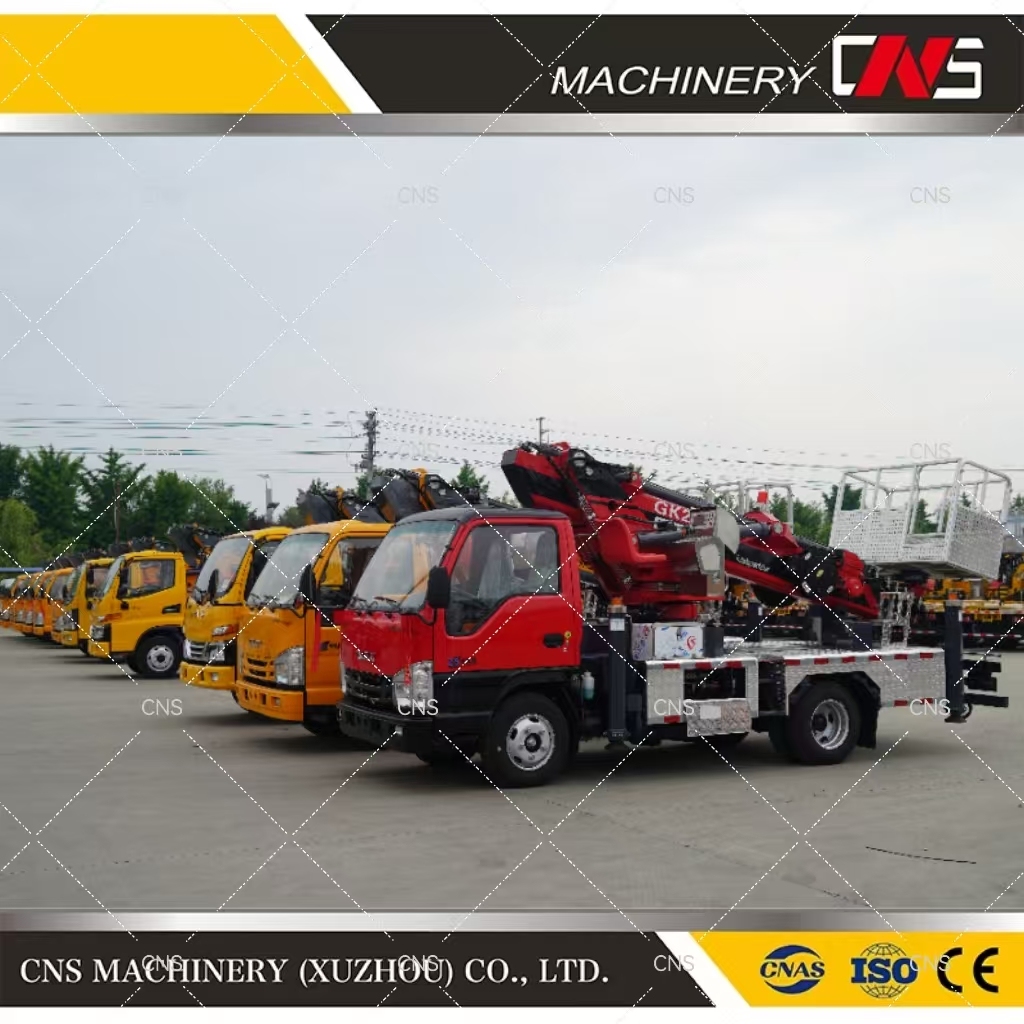 23m~33m Working Height Truck-Mounted Aerial Work Platform Gk30 High-Altitude Operation Truck Factory Price