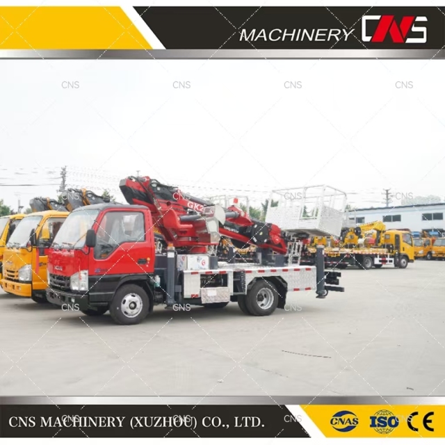 Factory Sells 60m High-Altitude Work Platform Hydraulic Truck with Telescopic Arm High-Altitude Manned Lift