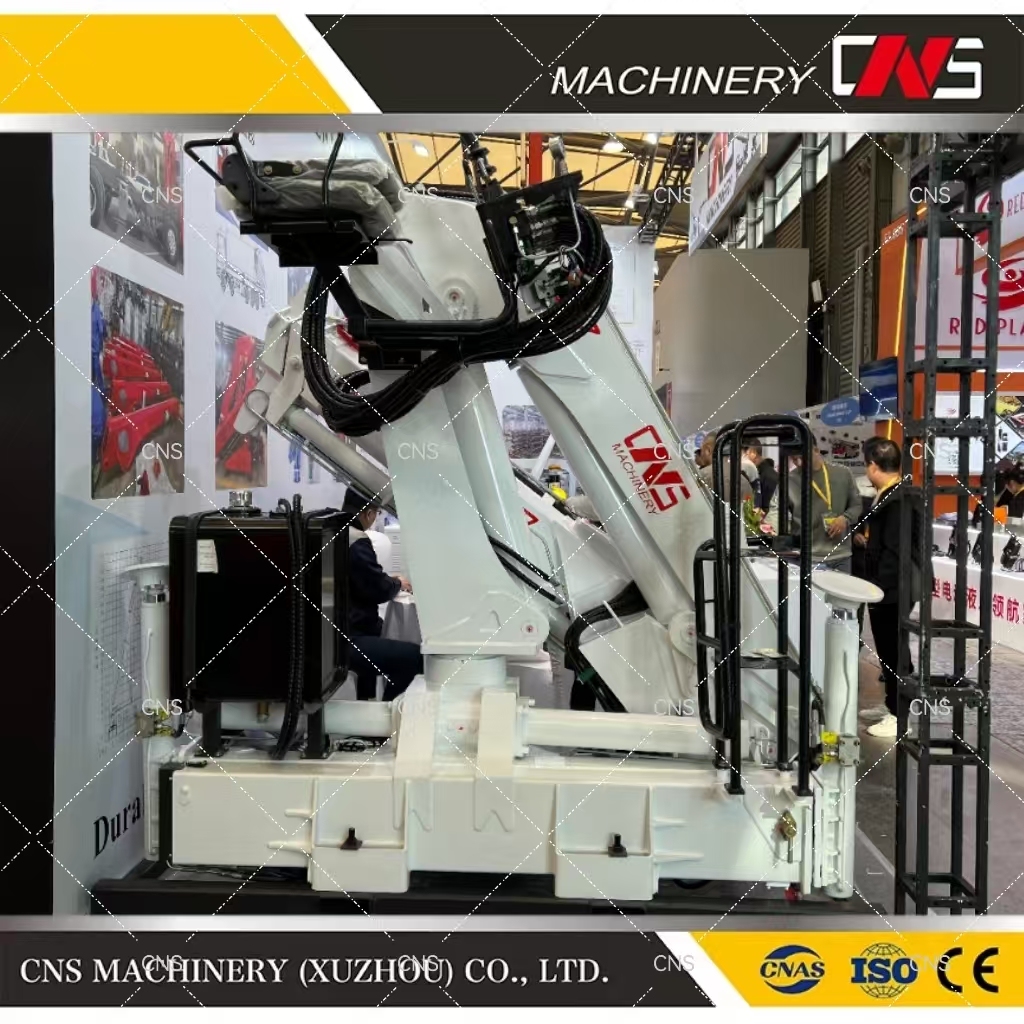 Cns Lifting Truck Mounted Light Crane New Knuckle Boom Crane Hydraulic Folding Arms for Sale Multi Functional Lorry Crane