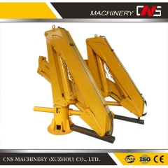 High Quality Hydraulic Folding Boom Marine Deck Ship Crane 3.2 Ton Capacity Ship Used Deck Crane