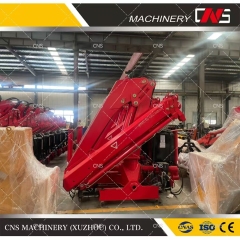 3.2 Tons Remote Control Truck Mounted Crane Folding Arm Knuckle Boom Lorry Crane Factory Direct Sales