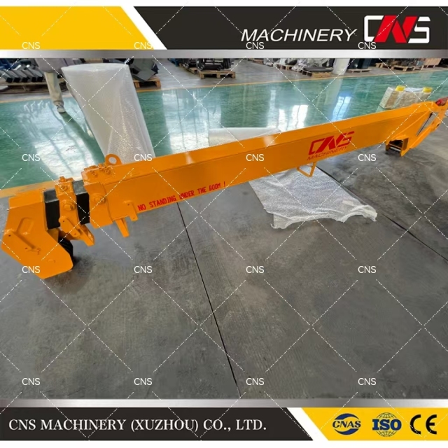 Cheaper Price Lifting Machinery 5 Tons Tow Truck Crane Straight Arm Jib Crane Telescopic Boom Trailer Mounted Crane