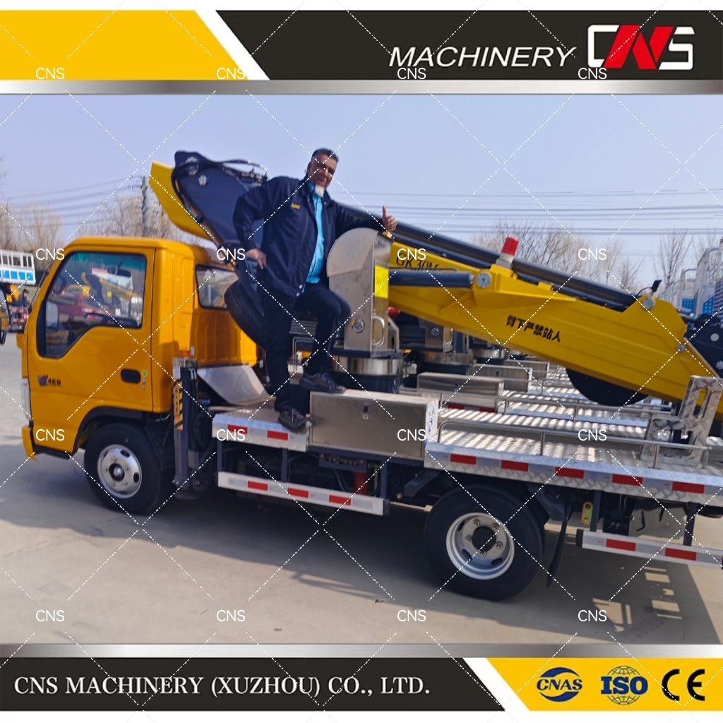 Construction Lift Truck High Altitude Operating Truck Mounted Aerial Work Platform Truck for Sale