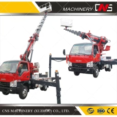 High Quality Manlift All Terrain Telescopic Boom Lift Aerial Work Platform for Maintenance