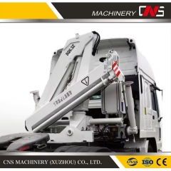 High Quality 6.3 Ton Knuckle Boom Truck Mounted Cranes Container Lifting Hydraulic Folding Section Crane