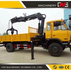 6.3 Ton Knuckle Boom Crane Truck Mounted Multifunctional Folding Arm Truck Mounted Crane for Best Prices