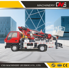 Truck Mounted 12m Aerial Platform Working Truck Bucket Lift Cherry Picker High Quality Aerial Work Platform