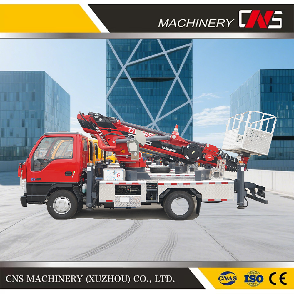 Manufacturer Direct Sale Aerial Work Truck GK20 High-Altitude Operation Truck Telescopic Boom Aerial Work Platform