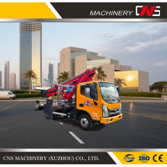 Factory New Design Safe and Efficient Aerial Work Cargo Man Lift Straight Arm Aerial Work Vehicle Platform