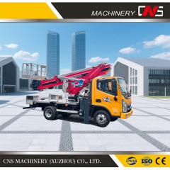 Factory New Design Safe and Efficient Aerial Work Cargo Man Lift Straight Arm Aerial Work Vehicle Platform