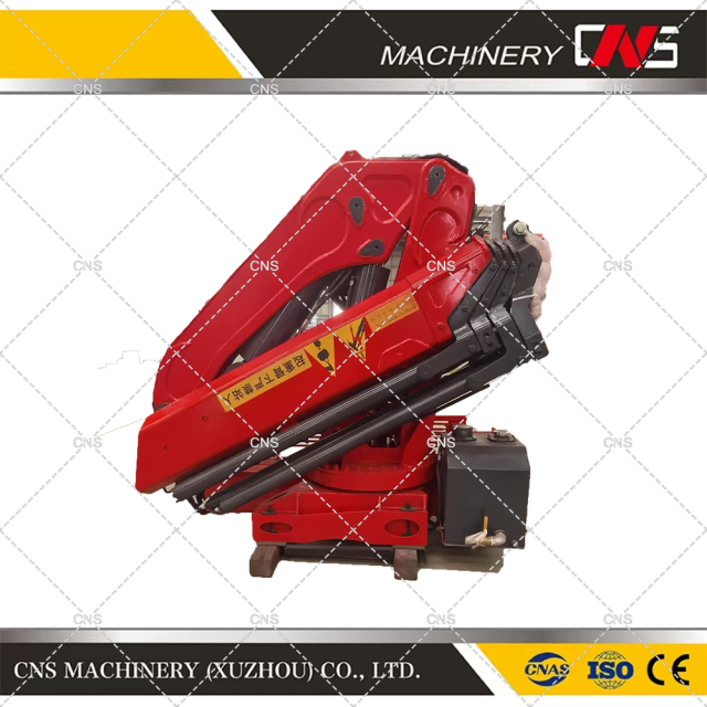 CNS China Low Price Construction Equipment Hydraulic 20Ton Folding Boom Truck Mounted Crane for Hot Sale