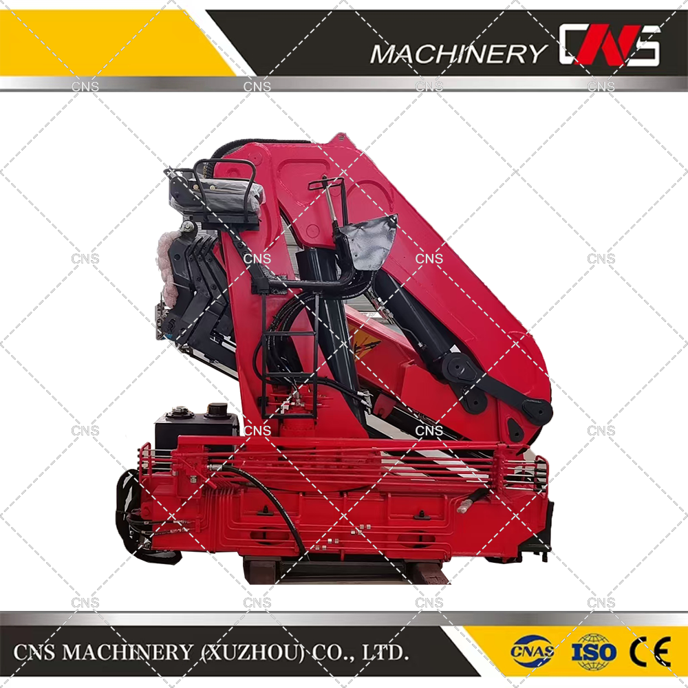 CNS China Low Price Construction Equipment Hydraulic 20Ton Folding Boom Truck Mounted Crane for Hot Sale