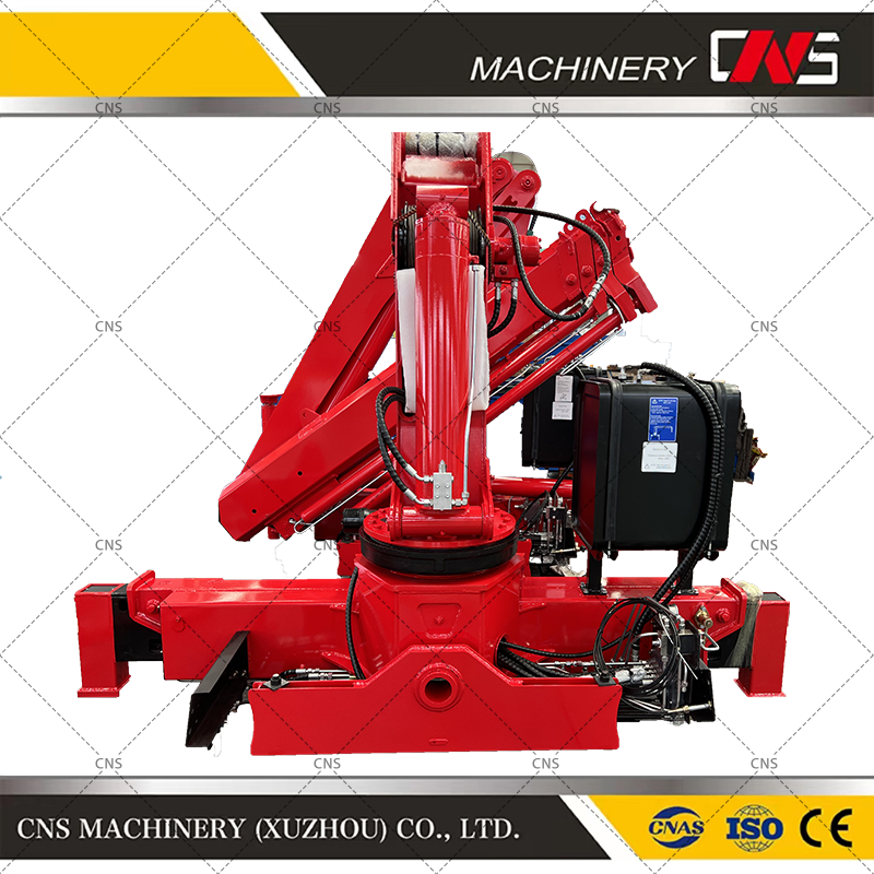 Good Condition 5 Ton Hydraulic Articulated Folding Arm Mobile Crane Brand New Truck Mounted Cranes for Sale