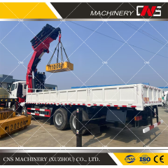 New Hydraulic Truck Crane 25 Ton Cns Knuckle Boom Mobile Crane Truck Mounted Crane with High Quality
