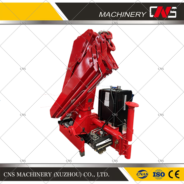 Brand New Knuckle Boom Truck Mounted Crane 5 Ton Folding Arm Mobile Cargo Truck Crane with High Quality