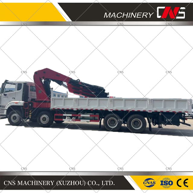 New Hydraulic Truck Crane 25 Ton Cns Knuckle Boom Mobile Crane Truck Mounted Crane with High Quality