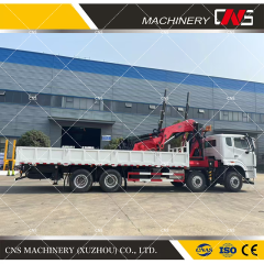 New Hydraulic Truck Crane 25 Ton Cns Knuckle Boom Mobile Crane Truck Mounted Crane with High Quality